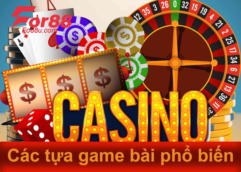 các tựa game bài phổ biến tại sam86 club